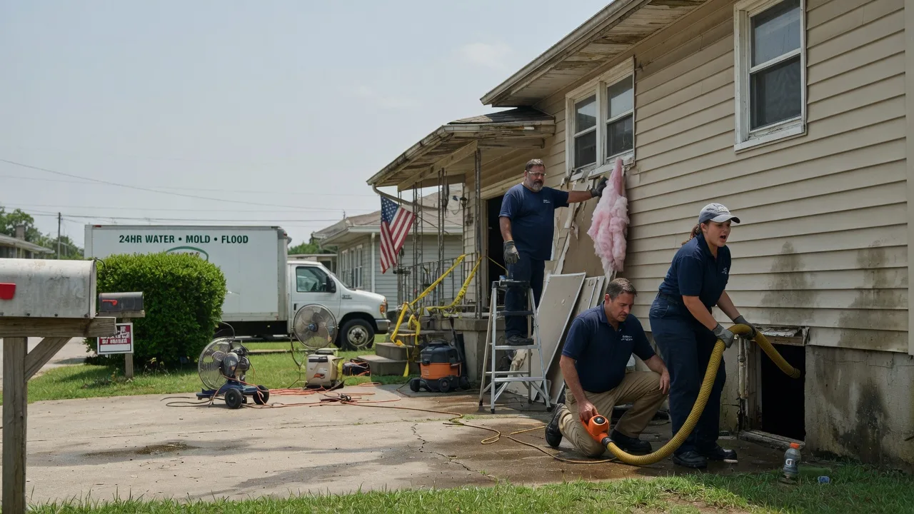 Water Damage Repair in Forsan, TX near me